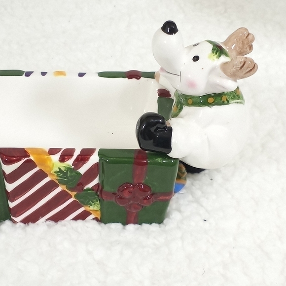 Royal Doulton Candy Cracker Santa Clause Serving Dish - Picture 6 of 10